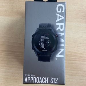 NIB Garmin Approach S12 Golf GPS Watch